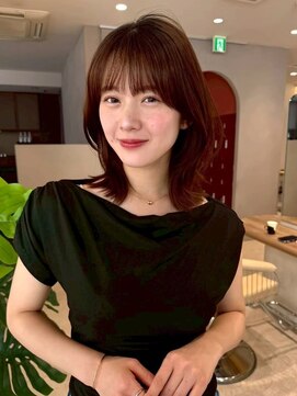 ジーナ 福岡藤崎(Zina) 髪質改善＊ ケアカラーココアベージュ＊美髪【Zina藤崎】