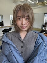 フィル(fil)&nbsp;レイヤーボブ／ミルクティーベージュ