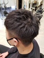 ミック ヘアアンドメイクアップ 高田店(miq Hair&Make up) スパイキーショート/メンズカット/刈り上げ/メンズショート