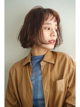 エインアンリー 明治神宮前(AIN.ANLY.) ボブパーマ、ニュアンスパーマ、ゆるめパーマ、毛先パーマ