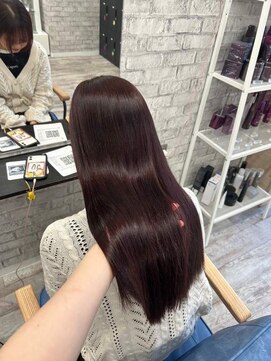 サロンジオ 本厚木(salon the O's) 大人ガーリー/ダークアッシュ/似合わせカット