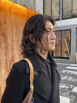 テイ(tei)&nbsp;センターパート×ニュアンスウェーブボブ