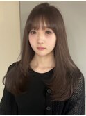 レイヤーカット/心斎橋/ベージュカラー