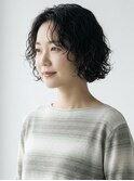 20代30代40代東新宿御苑センター分けパーマボブパーマ主婦