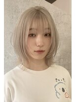 トリムバイエンヴィ(tlim by ENVY)&nbsp;圧倒的大人気ブリーチカラー/ホワイトベージュ