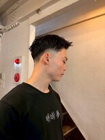 ビーバイエイトジェンツ(Bee by EIGHT GENTS)&nbsp;波巻きツイストスパイラル/リバースセンターパート/心斎橋