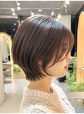 ショートボブ/くびれショート/ハンサムショート/大人ショート