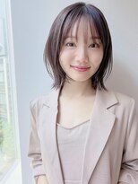 ケーツー エソラ池袋店(K-two)&nbsp;簡単楽ちん！丸顔さんおすすめくびれボブ*ボブカット*ボブヘア