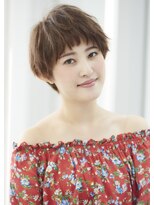 ミチオ ノザワ ヘアサロン ギンザ(Michio Nozawa HAIR SALON Ginza)&nbsp;ヘルシー&ナチュラルな大人マッシュショート
