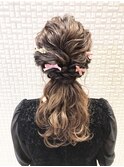 【新宿　Neolive】＊くせ毛風ミディアム＊アレンジ＊