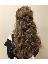 ヘアセットサロン ミント(Hair set salon MINT)&nbsp;ボリュームハーフアップ♪