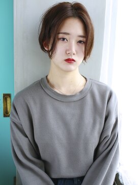 バース(BIRTH) 天神【BIRTH】センターパート☆ショートボブ 3