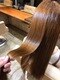 ヘアサロン レーヌ(Hair salon Reine)の写真/髪の傷みを修復しながら自然なストレートヘアに。毎日のお手入れが簡単！毛髪診断で最適な修復剤を決定！