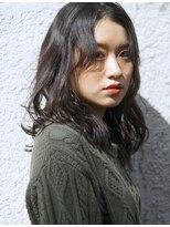 バロンフェム(baLon.fem)&nbsp;【yu-ma】 大人アンニュイ×ミディアムヘア　A/W19