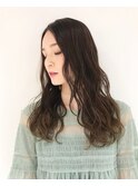 【 YOKE 】TAKUYA スモーキーグレージュのグラデーションカラー