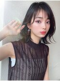 松宮錦糸町/モカベージュ/ココアベージュ/ゆるふわ/シアーカラー
