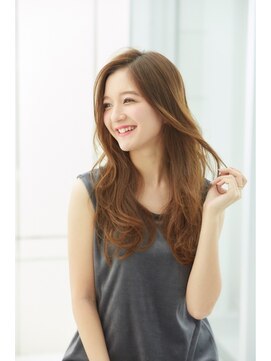 ミチオノザワヘアサロンギンザ 静岡店(Michio Nozawa HAIR SALON Ginza) 中村アン風！かきあげバング×ラフウェーブ！