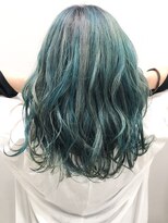 ウル(uLu.)&nbsp;【個性派カラー】ターコイズカラー☆