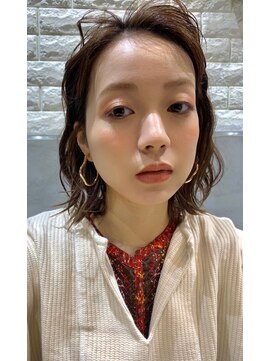 バルバロヘアー(BARBARO HAIR) ロブ×パーマ
