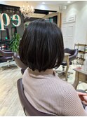 乾かすだけでまとまる！やわらかボブ♪