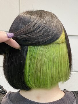 フィッティ 横須賀中央店(fiti) インナー×ライムグリーン