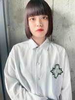 ノラジャーニー(NORA Journey)&nbsp;【佐藤諒】切りっぱなしボブワイドバングストレートミニボブ