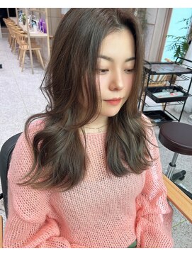 ゼストソエル(ZEST soell) シークレットハイライト×オリーブブラウン