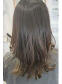 セミロング　レイヤー
