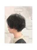 ナチュラルパーマスタイル