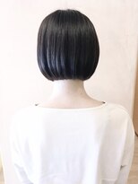 モリオ フロム ロンドン 成増店&nbsp;【morio成増/一戸】ミニボブ黒髪シースルーバング