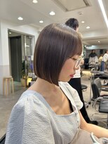 グラフ 銀座(GRAFF)&nbsp;ぱつっとストレートボブ/ミニボブ/髪質改善ボブ/耳かけボブ