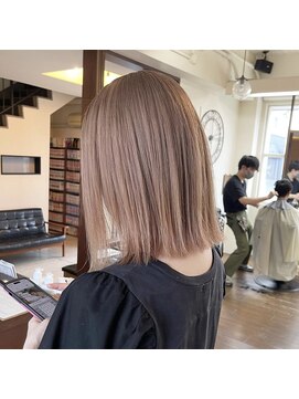 ヘアーサロン リバース(Hair Salon Rebirth) 【防府/Rebirth】ミルクティーベージュ