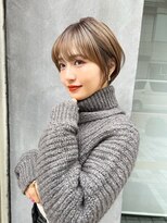 シー バイ ロンド 新宿(Sea by Lond)&nbsp;黒髪×くらげヘアー[小顔/ココアベージュ/オリーブグレー]