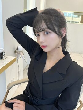 マウル 栄(MAEUL) レイヤーカット韓国ヘア