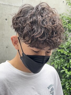 ツーダブルバイフィフス 茶屋町店(WW.. by fifth) 波巻きパーマスパイラルパーマメンズパーマメンズマッシュ梅田