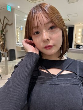 アミー 駒澤(Ammy komazawa) 切りっぱなしボブ　松本