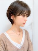 目尻から美しいショートボブ○20代30代40代○