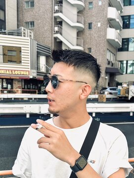 スカット 新宿(Sucut) ダークアッシュ/スキンフェード/ベリーショート<理容室>[新宿]