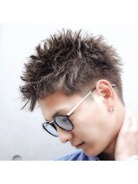 【刈り上げスパイキーショート】束感ショート!