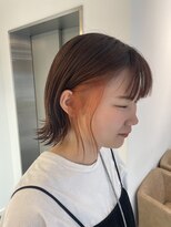 アヴァンスアンス 広島袋町店(AVANCE.ens)&nbsp;イヤリングカラーオレンジ