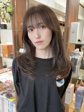 ヘアークルーズピース (hair cruise Piece) 2WAYレイヤーカット/オリーブベージュ