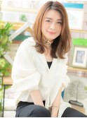 かきあげバング外国人風小顔流れるレイヤーh3浦和20代30代40代