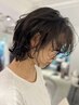 【お顔周りを華やかに☆】カット＋お顔周りパーマ　￥10000