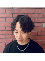 ランディ(RANDY)&nbsp;メンズセンターパート ツイストスパイラル 【RANDY】