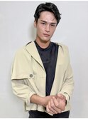 大須 メンズ オールバック