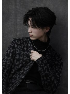 ラクーントウキョウ(RACCOON.TOKYO) 毛流れセンターパート/シースルーバング/韓国ヘア