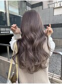 ブリーチ無しダブルカラーで柔らかい透明感あるヘアカラー