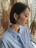 ケーツー 谷町(K-two)&nbsp;シンプルボブ*ショートボブ*ミニボブ*大人ボブ*30代40代50代