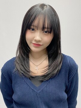 エトラ 渋谷店(etora) 小顔 美髪 レイヤーカット イメチェン ワイドバング"