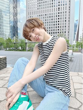 ミエルヘアーエスト 新宿店(mielhair est) マッシュショート！グランマッシュ